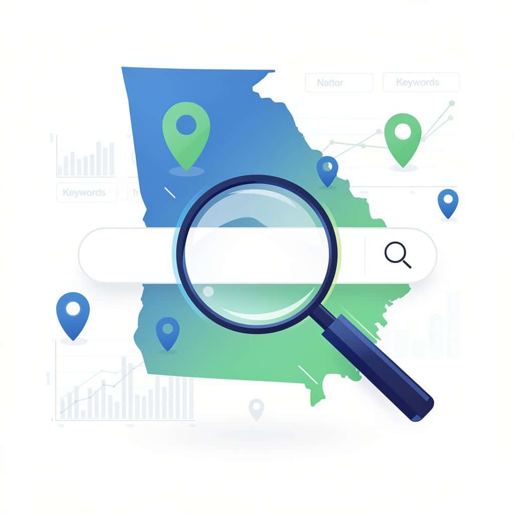Keyword research for McDonough GA small business websites