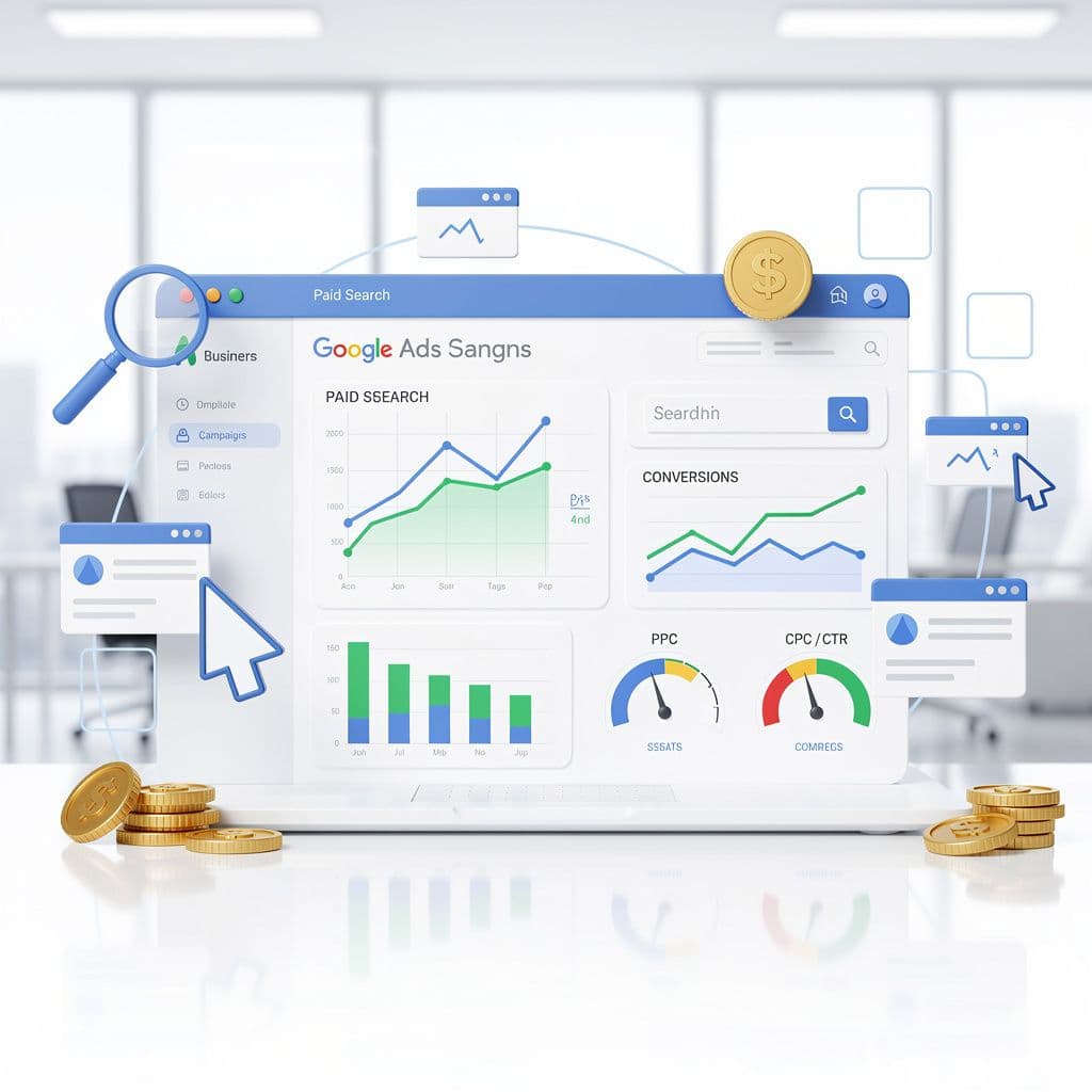 Professional paid search management services for Gwinnett County small businesses