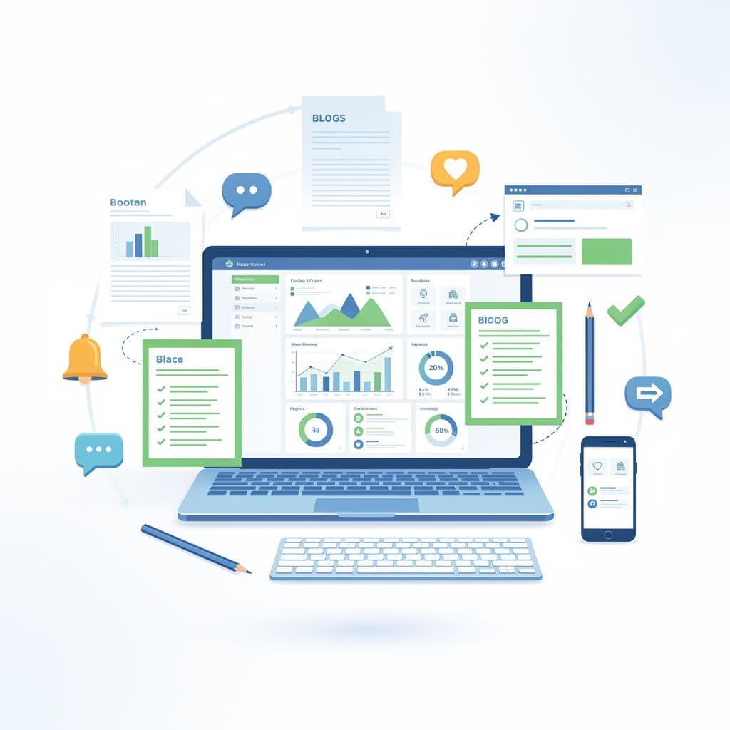 Content marketing strategy for McDonough GA small businesses by EJM Services