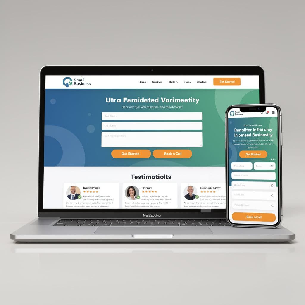 Professional lead-generation website design for Georgia small businesses by EJM Services