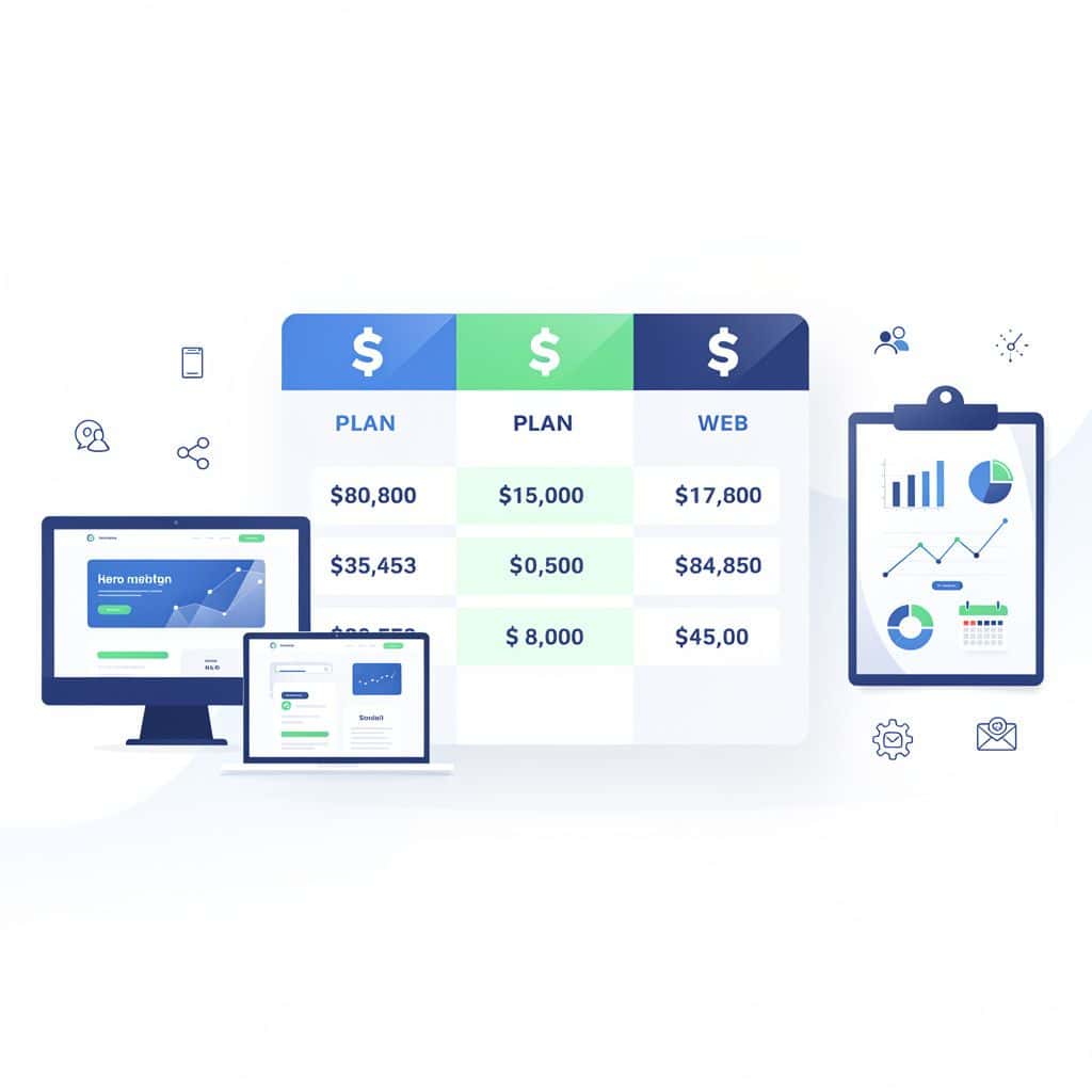 Website cost guide for McDonough GA small businesses